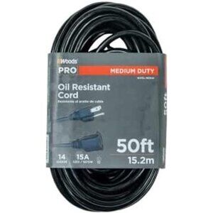 50-Foot SJTOW Agricultural Outdoor Heavy Duty All- Weather Extension Cord